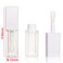 24pcs 5ml Empty white square lipgloss tubes bulk wholesale with big wand lipgloss containers