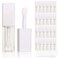 24pcs 5ml Empty white square lipgloss tubes bulk wholesale with big wand lipgloss containers