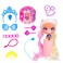 IMC Toys VIP Pets  Glam Gems Series  Includes 1 VIP Pets Doll 9 Surprises 6 Accessories for Hair Styling  Girls  Kids Age 3