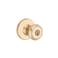 Kwikset Tylo Entry Door Knob with Lock and Key Secure Keyed Handle Exterior Doorlock Doorknob For Front Entrance and Bedrooms in Polished Brass
