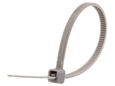 Secure 4 Inch Gray 18 lb Miniature Nylon Cable Tie  500 Pack