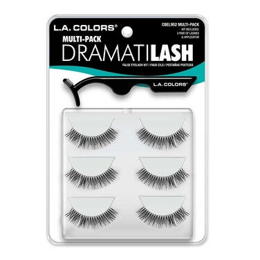 LA COLORS Dramatilash Multi Pack Eyelash Kit Multi Pack CBEL952A