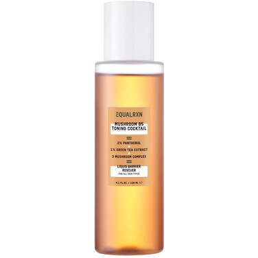 EqualRXN Mushroom B5 Toning Cocktail  Hydrating  Calming Facial Toner  Soothing  Redness Relief with Mushrooms  2 Panthenol  Green Tea Fresh Skin Toner for Acne Prone  Sensitive  Dry Skin