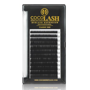 COCO Honey Lash Eyelash Extensions Classic C Curl 020mm Faux Mink Individual Lash Extensions Length 10mm