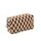 XPONNI Small Cosmetic Bag Cute Makeup Bag Y2k Accessories Aesthetic Make Up Bag Y2k Purse Cosmetic Bag for Purse Brown