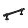 Amerock  Cabinet Pull  Matte Black  334 inch 96 mm CentertoCenter  Winsome  1 Pack  Drawer Pull  Cabinet Handle  Cabinet Hardware
