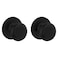 Kwikset Cove Interior Passage Door Knob Handle For Closet and Hallway Doors NonLocking Doorknob Matte Black