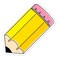 CTP Doodle Pencil 6 CutOuts Learning Dcor Accents for Classroom Creative Teaching Press 10681