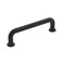Amerock  Cabinet Pull  Matte Black  334 inch 96 mm CentertoCenter  Factor  1 Pack  Drawer Pull  Cabinet Handle  Cabinet Hardware