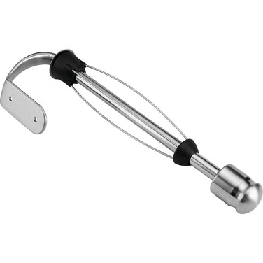 Kamenstein 4554ASB Perfect Tear Patented Wall Mount Paper Towel Holder with Rounded Finial 14Inch Silver