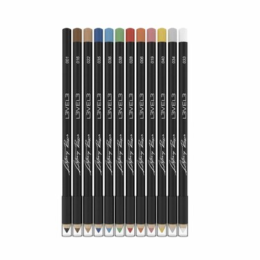 Level 3 Color Liner Pencils  Hair Tattoo Hairline Outliner and Design Pen  Professional Barber Engraving and Portrait Lining Pencil Black