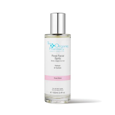 The Organic Pharmacy Rose Facial Spritz Toner to Hydrate Freshen and Soothe Skin 33 Ounce