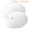 2 Pack Acrylic Paint Palettes Clear Oval Artist Tray NonStick Oil Artist Paint Mixing Palette for DIY Craft Art Painting 12 x157