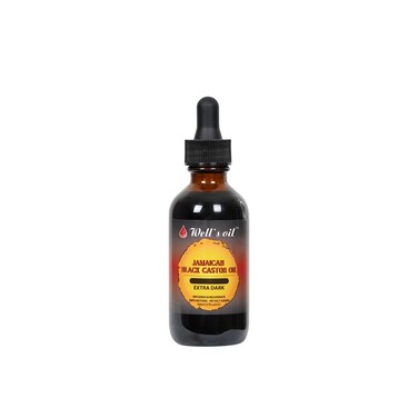 Jamaican Black Castor OilExtra Dark  2oz Dropper  Vegan Hexane Free Cold Pressed  Hair  Scalp  Eyelashes  Growth Strengthen Restore Moisturize