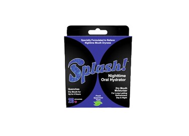 Splash  Oral Hydrator Mint Refreshment and Relief of Dry Mouth Symptoms Moisturizes and Refreshes for up to 4 Hours 20 Count