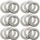 MEETOOT 6 Sets Thrust Needle Roller Bearings NTA12202TRA Thrust Needle Roller Bearing with Two Washers 34