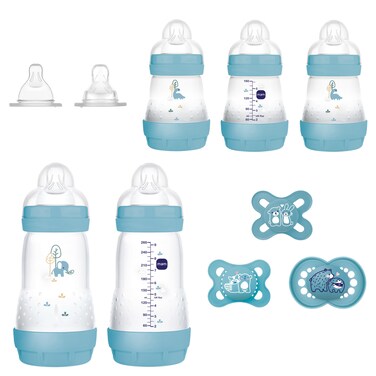 MAM Matte Essentials Gift Set 10Piece Newborn Boy