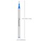 Pemmeed Rollerball Pen Refills Work for Original for G5G6G8 Pens Pen Refills Gel Ink Metal Standard Size Fine Point 07mm5black 5blue Pack of 10