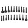 NEIKO 10068A Nut Driver Set For Impact Drill and Driver 20 Piece 14 Hex Small Nut Driver Bit Set Metric and Standard 412 mm  53212 CRV Steel Nutsetter Driver Bits
