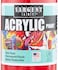 Sargent Art Acrylic Paint Set of 12 Colors pieces of 16 fl oz bottles NonFading Rich Vivid Pigments Brilliant Matte Finish Fast Dry Formula NonToxic