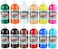Sargent Art Acrylic Paint Set of 12 Colors pieces of 16 fl oz bottles NonFading Rich Vivid Pigments Brilliant Matte Finish Fast Dry Formula NonToxic