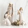Willow Tree Nativity Deluxe Plus Metal Stars and Angel 18Piece Set