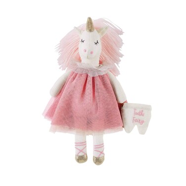 Mud Pie Unicorn Tooth Fairy Pink