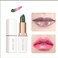 lakerain Color Changing Lipstick Moisturizer Magic Temperature Shimmer Color Change Lip Gloss Magical Discoloration Waterproof Long Lasting Lips Green