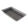 Chef Pomodoro Nonstick Carbon Steel Small Roasting Pan with Rack Roasting Pan for Countertop Oven Baking Single Serving Grey Mini