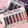 theBalm MEET MATTE HUGHES San Francisco  Set of 6 Mini LongLasting Liquid Lipsticks 24 fl oz
