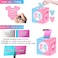 hongpar Baby Gender Reveal Pull Out Game  Voting Box with 60 Ballot Cards Boy or Girl Party SuppliesPink and Blue
