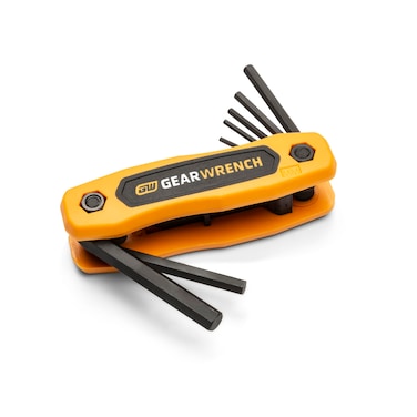 GEARWRENCH 8 Piece Metric Folding Hex Key Set  83506