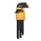 GEARWRENCH 9 Piece Metric Ball End Long Arm Hex Key Set  83521