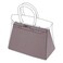 DGAZ Purse Pillow Shaper InsertLuxury Handbag Tote Shapers Memory Foam Fits Birkin 25303540 Bag Konjac Purple BK25