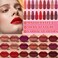 DuoZeng 18 Pcs Capsule Pills LipstickMini Matte Makeup Lipstick Set Long Lasting Waterproof Cute Lip Stick Capsules Matte Lipstick Lip Stain Set Velvet Mini Pill Shaped Lipstick Set