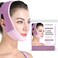 COSDAD Reusable Double Chin Reducer Chin Strap Face Slimming Strap Face Slimmer Shaper for WomenBreathable Comfortable V Line Lifting MaskInnovative Lifting TechnologyOne Fits AllPurple