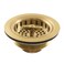 Gourmet Scape K212BB Kingston Tacoma Spin and Seal Sink Basket Strainer Brushed Brass