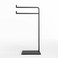 Hand Towel Stand for Bathroom Counter  17 Black Countertop Towel Stand  Holds 2 Towels  Countertop Towel Holder Stand  Standing Hand Towel Holder for Bathroom Countertop  Fingertip Towel Holder