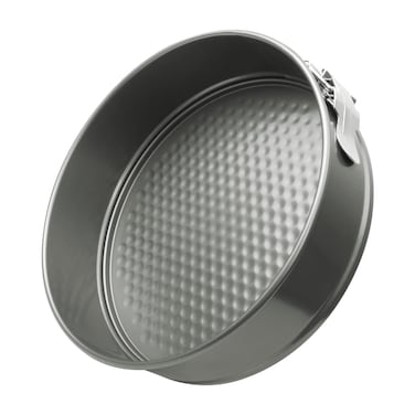 Sihuuu 8 Inch Cheesecake Pan Springform Pan Set Nonstick Leakproof Springform Pan for Mini Cheesecakes Pizzas QuichesGrayBlack