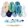 Zippers by The Yard for Sewing DOITEM 28 mm Zippers 224 m Nylon Endless Zip Set with Slider and Zip for Sewing and Crafts  7 Colors