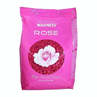 Wax Necessities Waxness Film Hard Wax Rose 22 Pound