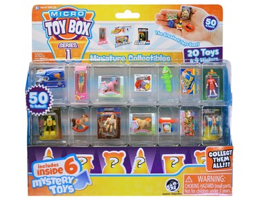 Worlds Smallest Micro Toy Box Series 1 Mini Collectibles 20 pc Set