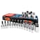 KORR Tools KSS005 32pc Master Hex Bit Socket Set  SAE and Metric Set  14Inch 38Inch  12Inch drive