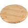 JOIKIT 5 Pack 12 Inch Bamboo Round Platter Fine Polished Round Wood Plates Bamboo Serving Tray for Holding Fruit Bread Cheese Nut Coffee Tea Plant Saucer
