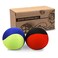 Guard Glasses Water Skipping Ball Summer Beach Ball 2Pack Water Bouncing Balls Grip Ball for Beach Swimming Pool River Lake Red