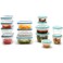 Snapware Total Solutions 28Pc Plastic Food Storage Container Set Pantry Organization and Storage Meal Prep Containers