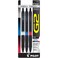 Pilot G2 Special Edition Premium Gel Roller Pens Fine Point 07 mm Black Blue Red Pack of 3