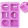 ionEgg Rectangle and Oval Silicone Soap Mold With Leaf Patterns Pack of 2