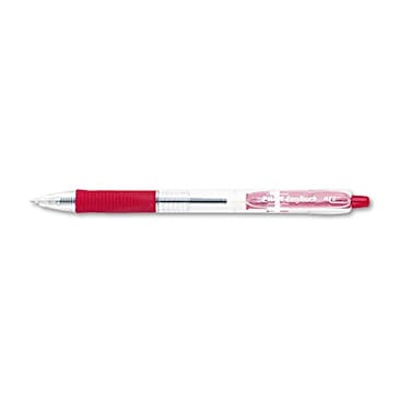 PILOT EasyTouch Refillable  Retractable Ballpoint Pens Medium Point Red Ink 12Pack 32222