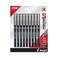 Pilot Precise V5 Stick Liquid Ink Rolling Ball Stick Pens Extra Fine Point 05mm Black Ink 9Pack